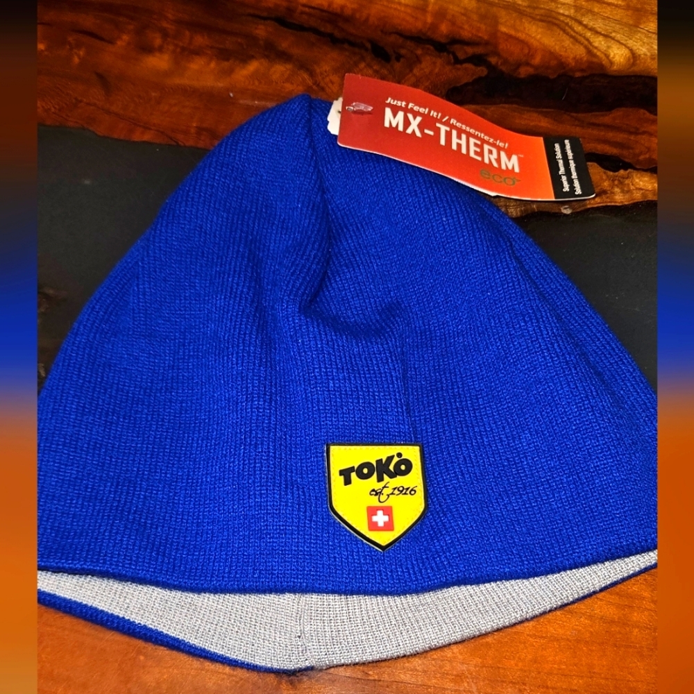 TOKO Royal Blue Beanie NWT